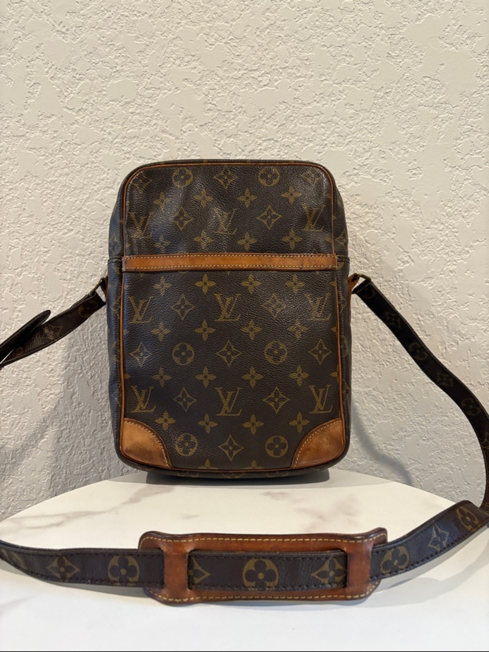 Louis Vuitton MM Danube Monogram Shoulder Bag - Picture 14 of 14